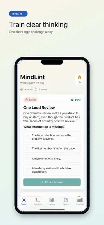MindLint screenshot 2