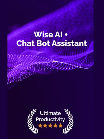 Wise Ai 5.0 − Chat bot Agent iPad screenshot