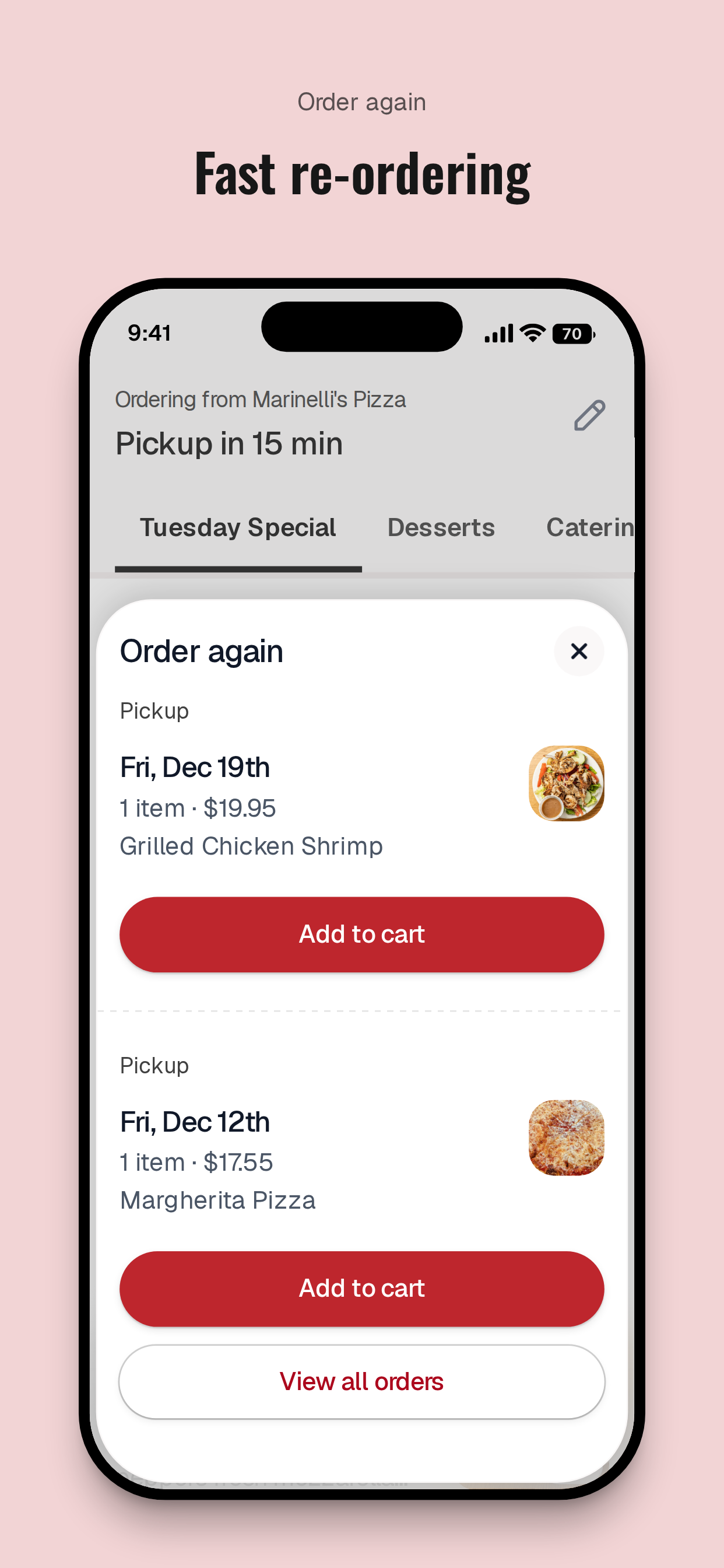 Marinelli's Pizza To Go screenshot 4