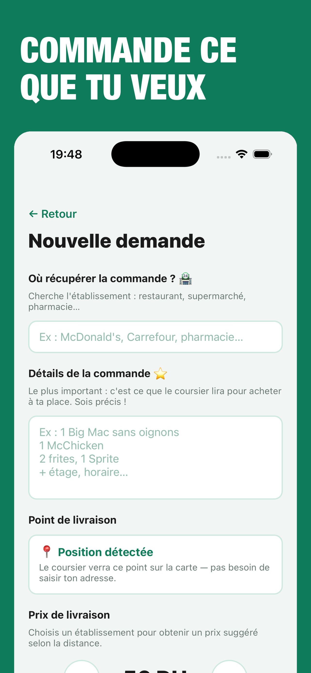 Daba - Livraison screenshot 2
