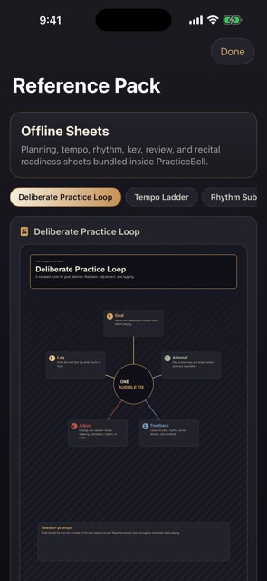 PracticeBell screenshot 5