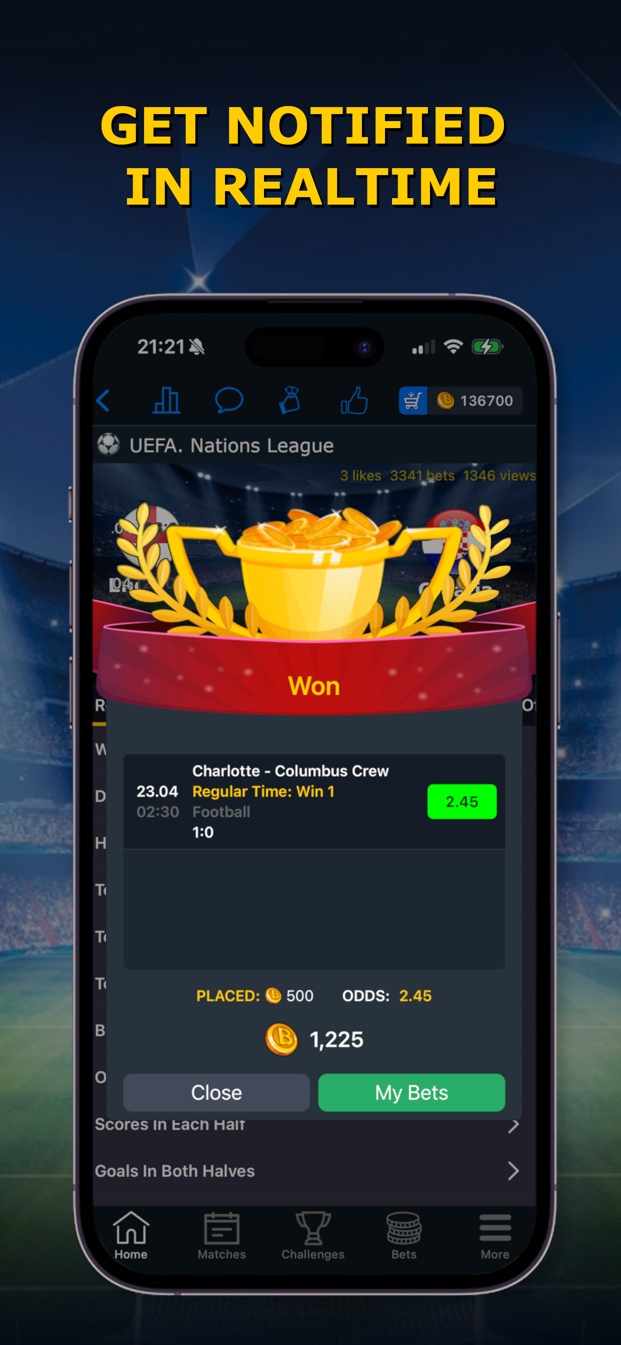 Bet Up - Sports Betting Game screenshot 10