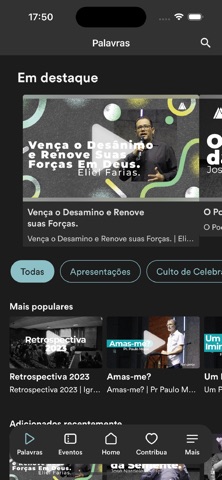 Igreja Nova Aliança Cornélio iPhone screenshot