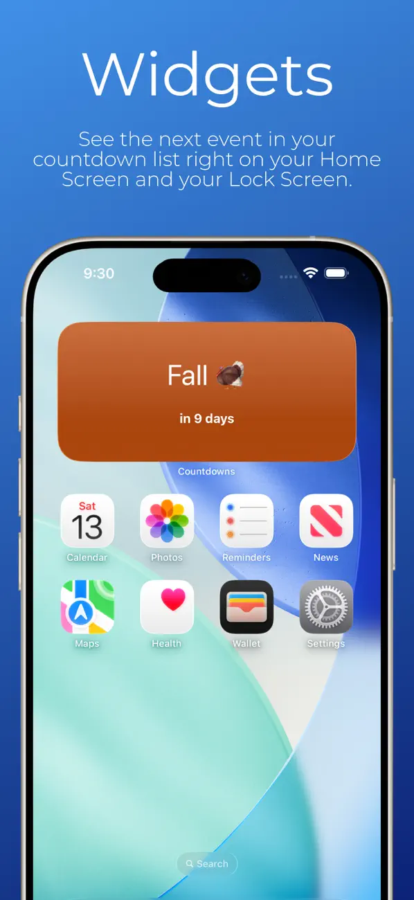 #3. Simple Countdowns (iOS) Door: Gabriel Verret