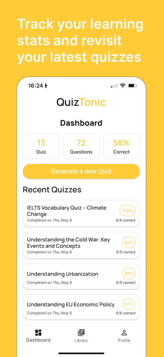 QuizTonic Screenshot 1 of 6