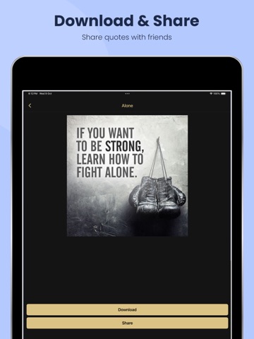 Status and Quotes for WhatsApp iPad screenshot