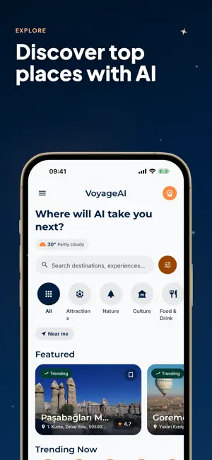 AI Travel Guide - Cappadocia screenshot 1