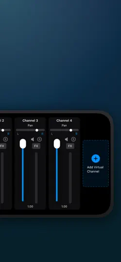 Captura de pantalla de BoardForge: AUv3 Pedalboard en iPhone 4
