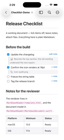 MarkDown Reader - MD Viewer Screenshot 3 of 5