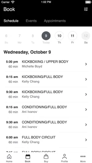 KEEN FITNESS screenshot 2