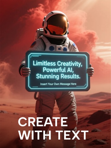 AI Art Photo Generator: CreArt iPad screenshot