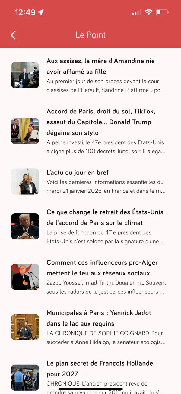 Screenshot #2 pour French Papers