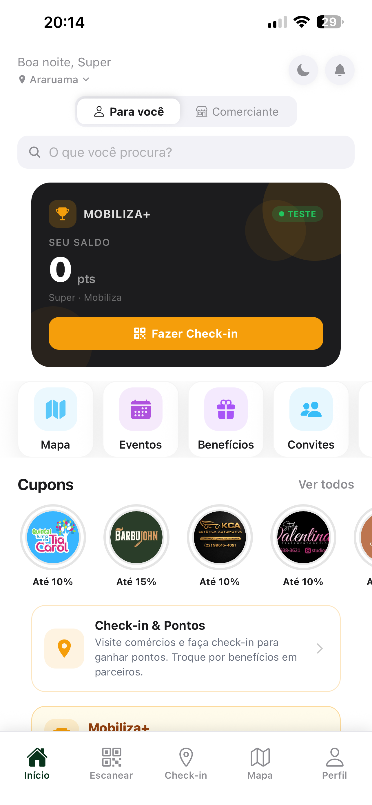Mobiliza - Cidade Inteligente