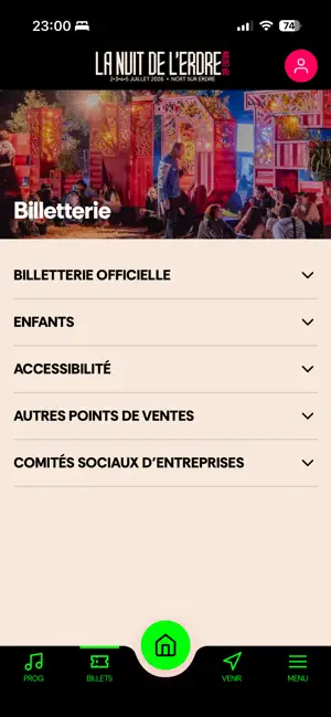 La Nuit De l'Erdre 2026 iPhone screenshot 3