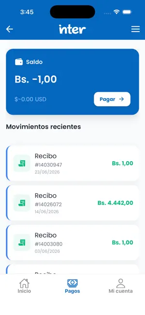 Mi Inter screenshot 4