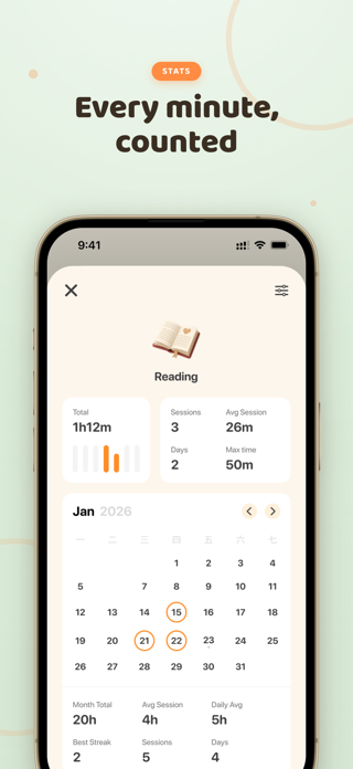 Tiimer: Focus Timer & Pomodoro Screenshot 6 of 7