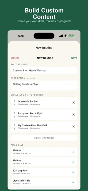 Divot: Custom Golf Drills screenshot 3