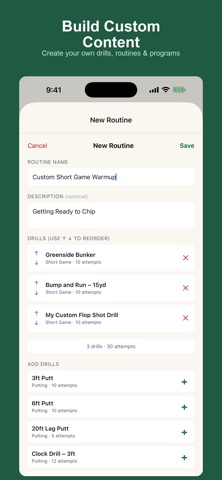 Divot: Custom Golf Drills Screenshot 3 of 7