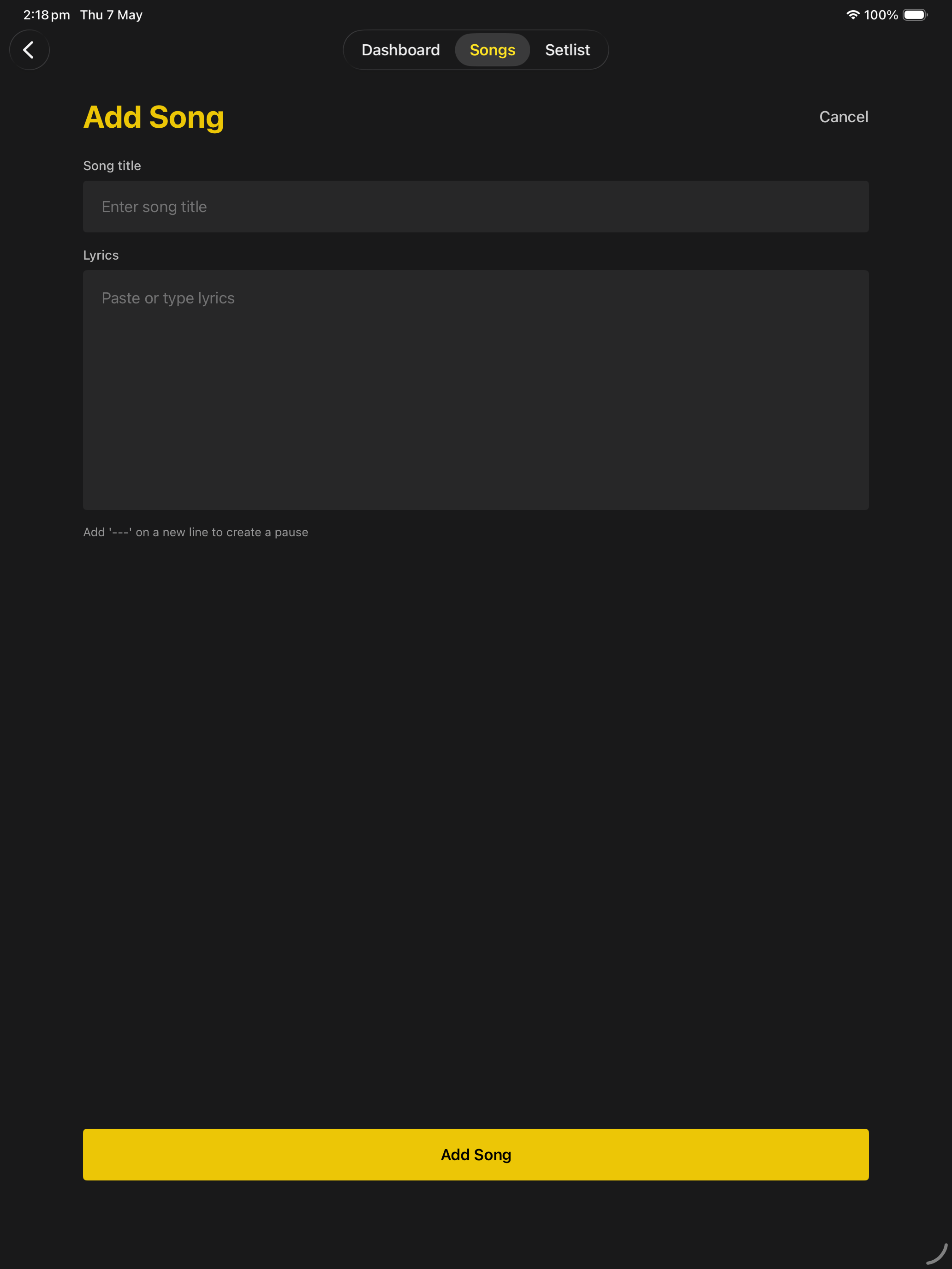 Lyric Viewer screenshot 9