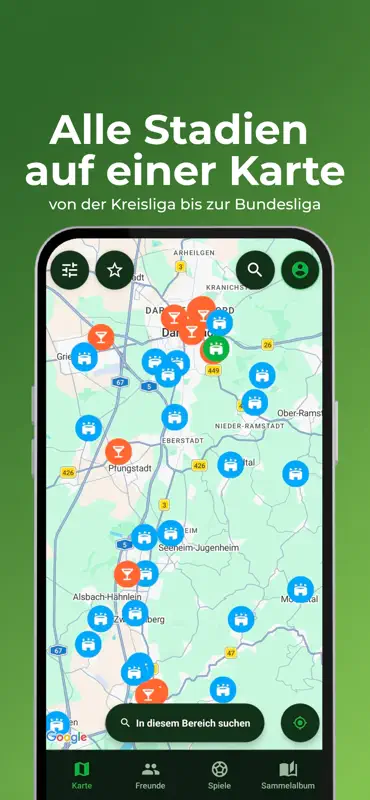 Grounder: Fußball Stadien screenshot 1 of 7