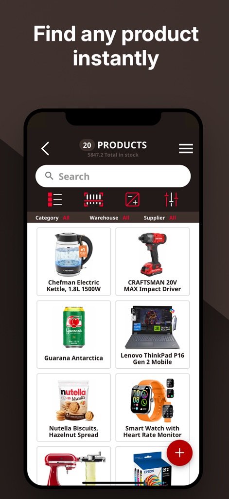 Telesto: Gestión de Inventario - App de Economía y empresa | MWM