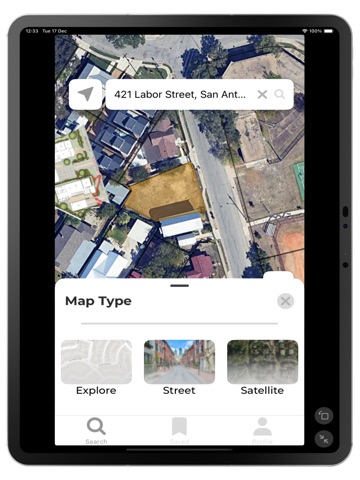 Landstage iPad screenshot