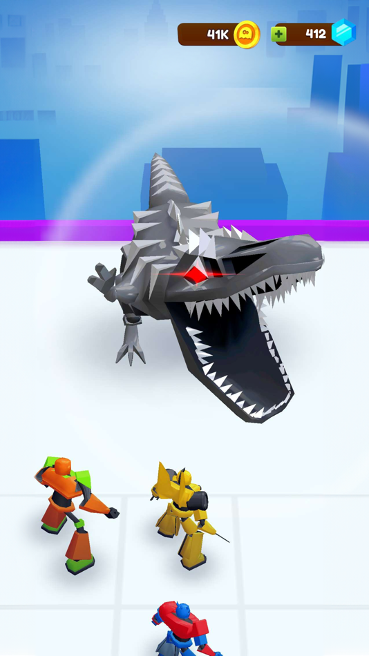 #8. Robot Merge Master: Car Games (iOS) 由: NOXGAMES s.r.o.
