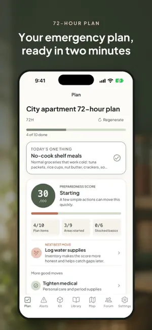 Readyish: Emergency Plan & Kit screenshot 1