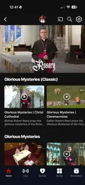 CatholicTV: Mass & Rosary screenshot 1