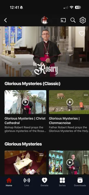 CatholicTV: Mass & Rosary screenshot 1