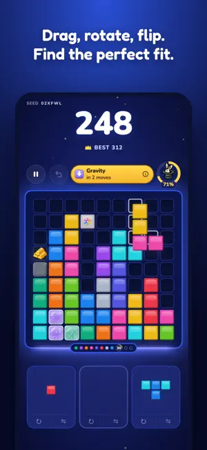 Quadro Pop: Color Block Puzzle screenshot 2