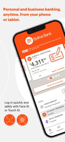 Byline: Personal & Business app screenshot