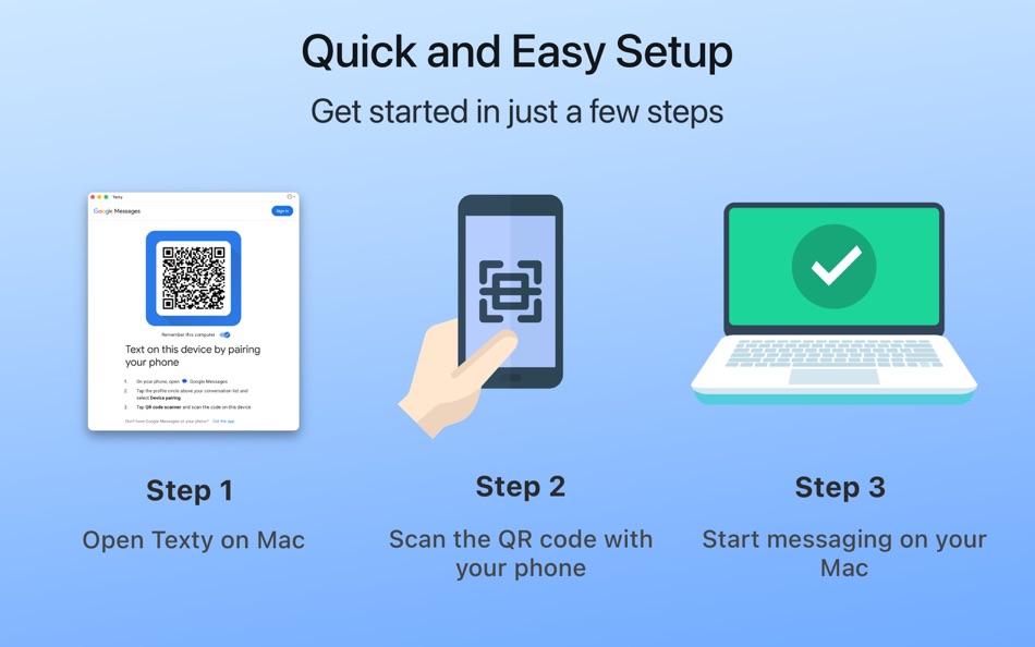 #3. Texty for Google Messages (macOS) 由: Tunabelly Software Inc.