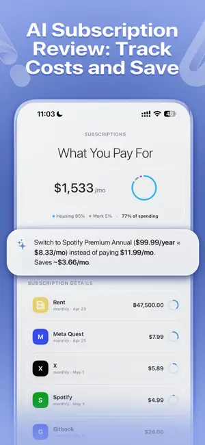 Airy: Money Intelligence screenshot 1