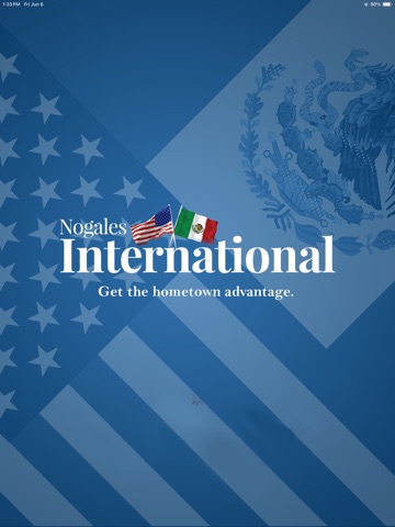 Nogales International iPad screenshot