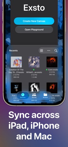 Exsto: Concept Art Sketching iPhone screenshot