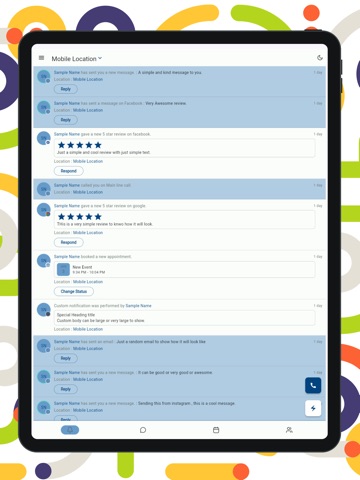 Celerant Customer Engagement iPad screenshot