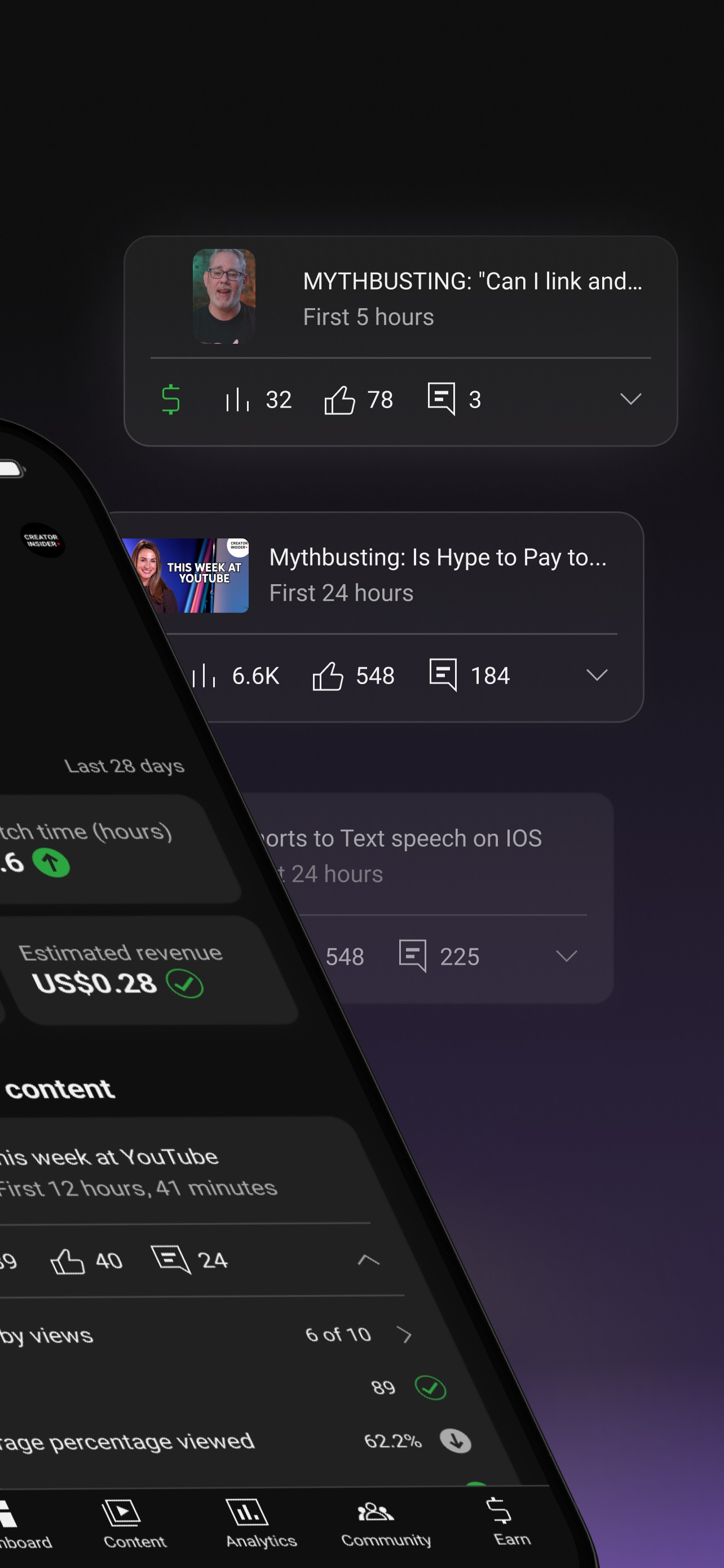 YouTube Studio screenshot 2