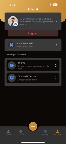 Ninja Expense Splitter screenshot