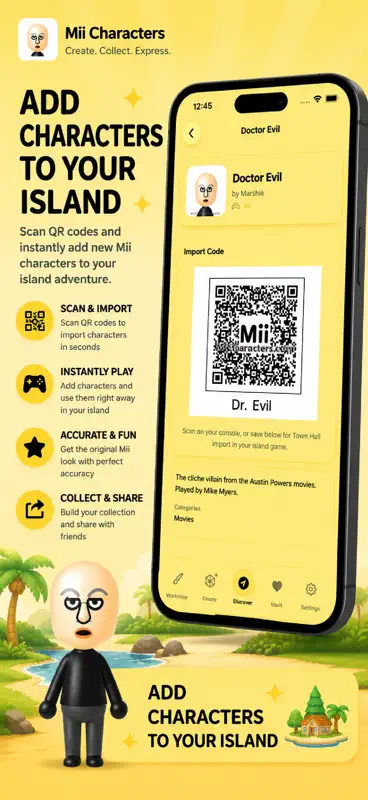 Mii Tomodachi Life Studio -Qr- screenshot 2 of 3