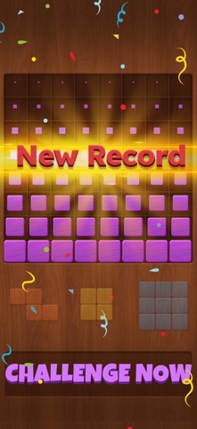 Block Blitz - Wooden Puzzle iPhone screenshot