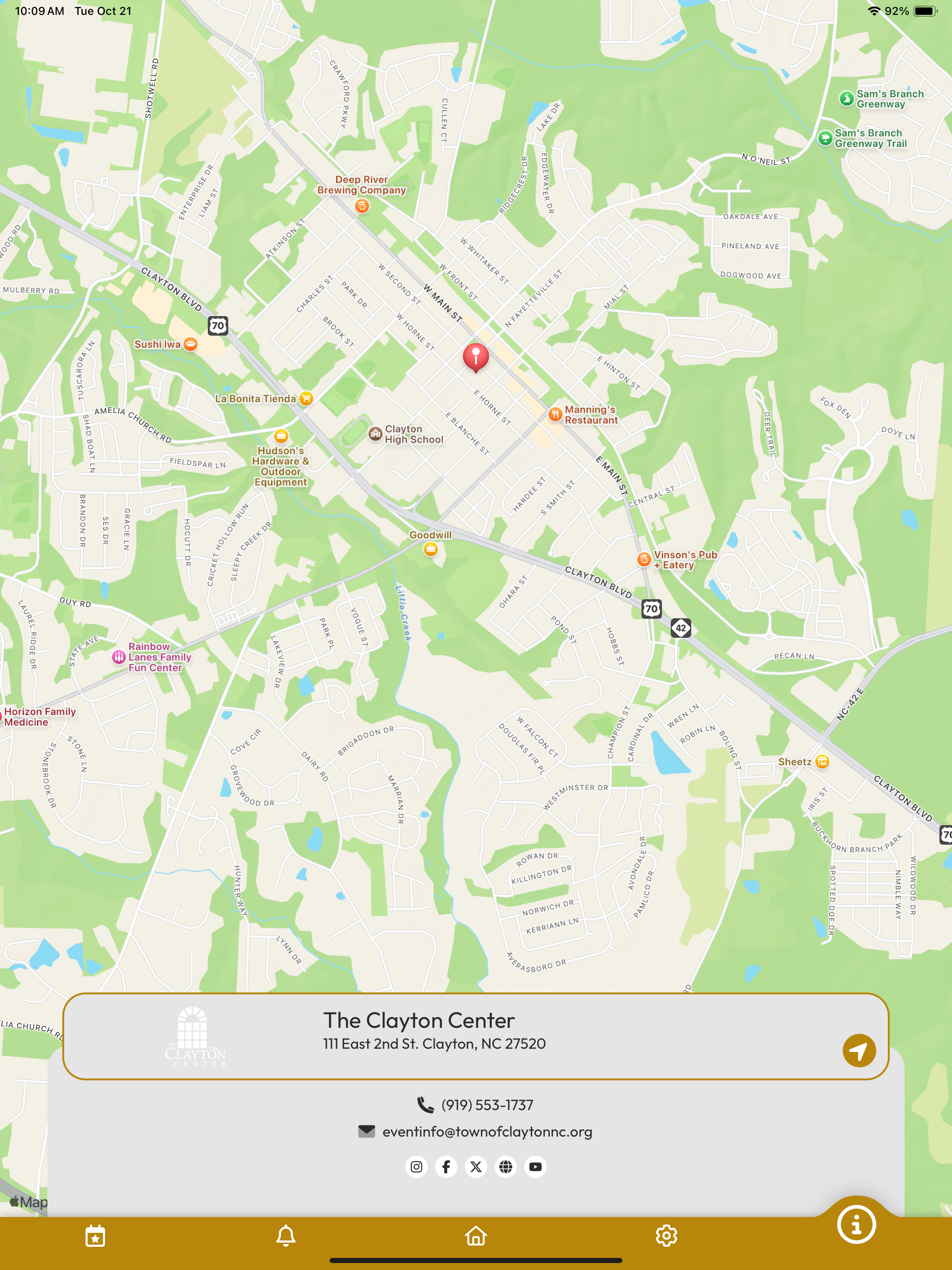 The Clayton Center screenshot 8