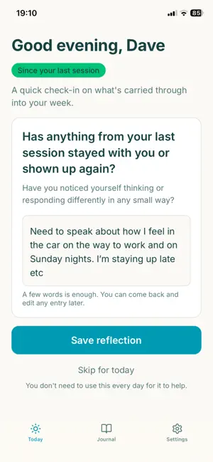 Therapy Tracker: Session Prep screenshot 4