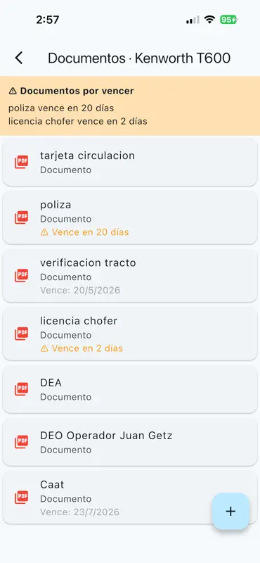 Control Tractocamión screenshot 7 of 9