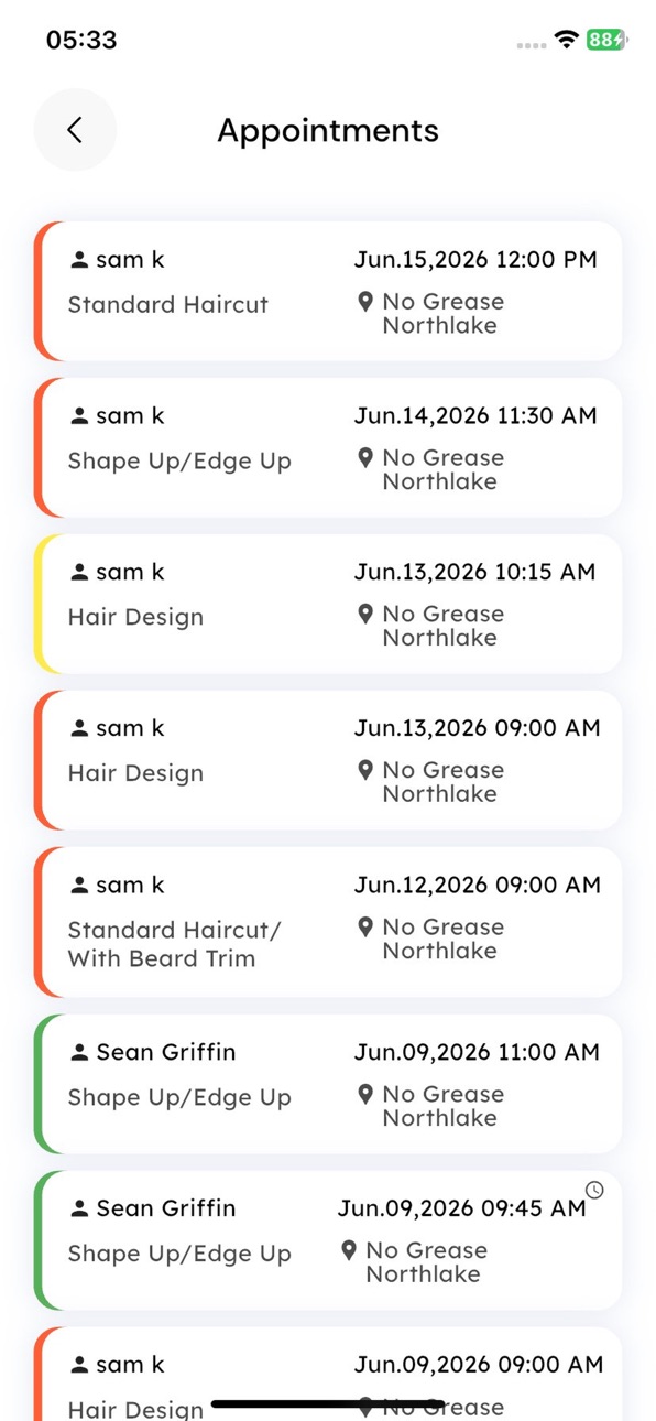 iPhone screenshot