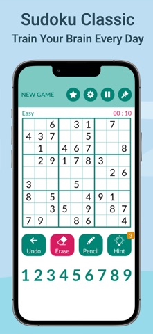 Sudoku Master : Brain Games screenshot