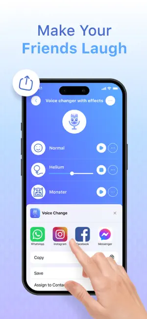 Voice Changer: Voice Generator screenshot 4