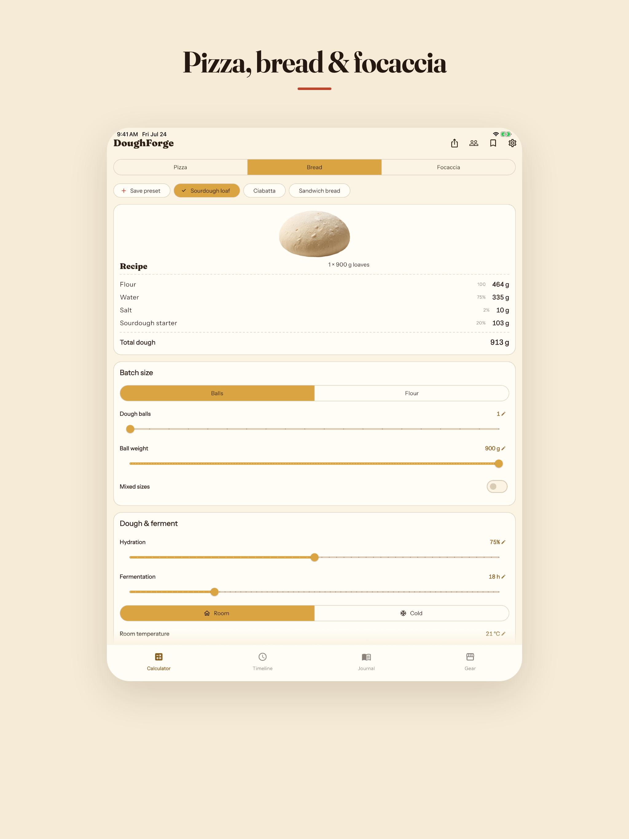 DoughForge: Pizza Calculator screenshot 10