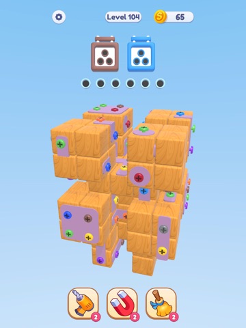Screwzy iPad screenshot