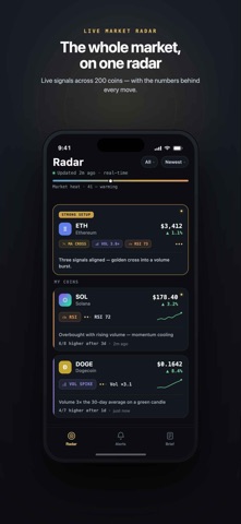 Chain Signal : Crypto Alerts Screenshot 1 of 7